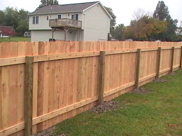 Cedar Wood Privacy Fence